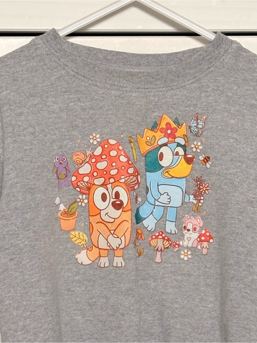 Toddler Size 4 Grey Blue Graphic Sweatshirt